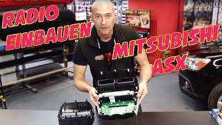 Mitsubishi ASX Autoradio einbauen  Tutorial  ARS24com [upl. by Jerrie625]