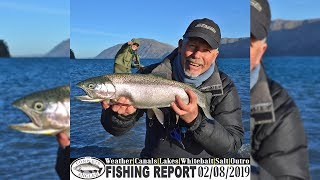 Lake Coleridge Winter Fishing  Complete Angler Fishing Report 02082019 [upl. by Oninrutas324]