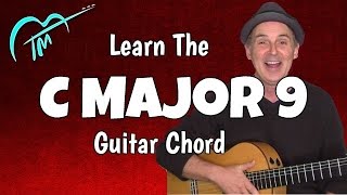 How To Play C Major 9 Cmaj9 Guitar Chord [upl. by Airetas]