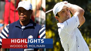 Woods vs Molinari  Extended Highlights  2012 Ryder Cup [upl. by Krock]