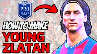 How to Make Young Zlatan Ibrahimovic in FC 24 [upl. by Glick72]