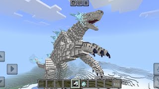 New Monsterverse Shimo Addon Update in Minecraft PE [upl. by Avek]