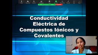 Conductividad eléctrica compuestos iónicos y covalentes [upl. by Lossa]