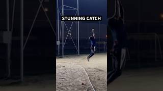 STUNNING CATCH🤩 cricket shorts ipl cricketlover trendingshorts viralvideo viralshortstrend [upl. by Ebbarta902]