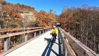 Great Allegheny Passage  GAP  2024  Meyersdale to OhioPyle [upl. by Jacky]