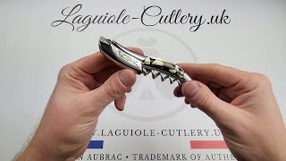 Laguiole Sommelier Corkscrew Nougatine Ivory  Laguiole UK [upl. by Carlyn]