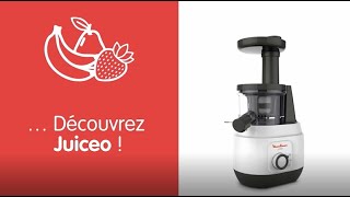 MOULINEX  Juiceo  révélez tous les bénéfices des fruits et des légumes dans vos jus [upl. by Ploch]