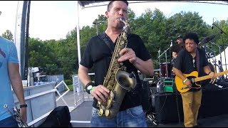 LIVE SAX SOLO • PASS THE PEAS w SUPERBAD GROOVE [upl. by Litman]