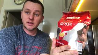 Lavazza Qualita Rossa coffee bean review My Coffee Journey episode 6 [upl. by Alleda441]