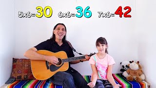 6 Times Table song Skip counting by 6s song 6x table song you sing and learn  Lesson Starter [upl. by Mart]