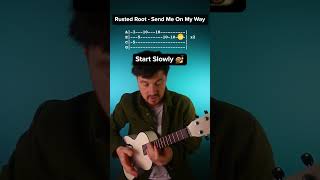 How to play Rusted Root  Send Me On My Way on the ukulele [upl. by Mackenzie175]