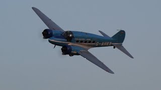 Avro Anson at Old Warden 19th August 2017 [upl. by Zachar]