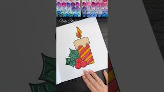 Coloring with me 🎄🎨 Christmas Coloring Page Fun [upl. by Yahc]