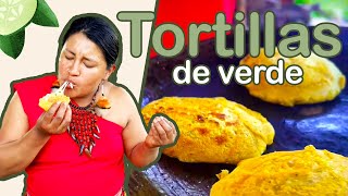 TORTILLAS de platano verde con CAFE ☕✅🤤  Recetas de la Abuela [upl. by Pearce]