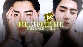 how to make a velocity edit  velocity movement  after effect [upl. by Rosetta858]