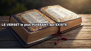 le verset le plus puissant de la bible qui change la vie a tout jamais [upl. by Saw]