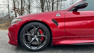 Alfa Romeo Giulia QV Continental DWS06 Plus Review  The Perfect All Season Tire For Sport Sedans [upl. by Euqenimod743]