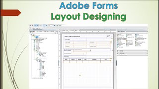 Adobe Forms Layout Designing Part  1 [upl. by Akenom]