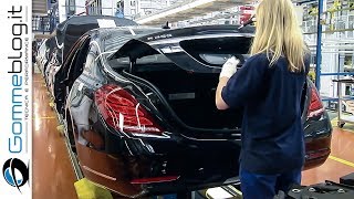 Mercedes S Class LUXURY CAR FACTORY  How to make Manufactory ASSEMBLY [upl. by Nylsirhc517]