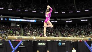 Carlotta Ferlito ITA  Balance Beam  2016 ATampT American Cup [upl. by Stickney908]