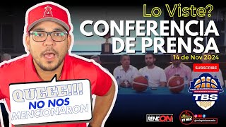 LA PREGUNTA DEL CHOCO EN LA CONFERENCIA DE PRENSA DEL TBS [upl. by Leba196]