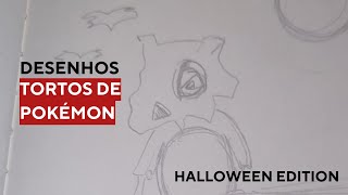 Live de desenhos tortos de pokémon temáticos de halloween  sora lives [upl. by Okir]