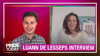 Luann de Lesseps REACTS to Joel Kim Booster Slamming Shannon Beador Following Love Hotel [upl. by Rupert]