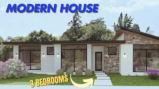 Want a Dream Home This 3 Bedroom Small House Design is a MUST SEE [upl. by Mirak278]