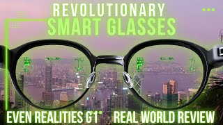 Even Realities G1 Ultimate Review TESTED IN HONG KONG [upl. by Amalburga]