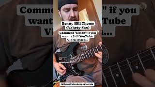 Benny Hill Theme Song Yakety Sax Chet Atkins guitar guitarist comedymusic guitarplayer [upl. by Peonir]