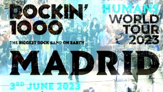 Rockin1000 Madrid 2023  quotFullquot Show rockin1000 [upl. by Vallonia]