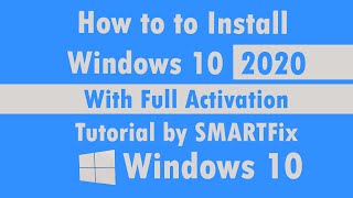 How To Install Latest Version Of Windows 10 2020 Updated Full Tutorial [upl. by Debarath]