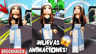 NUEVAS ANIMACIONES GRATIS EN BROOKHAVEN RP 2024ANIMACIÓN DE NABILA EN BROOKHAVEN ROBLOX [upl. by Adelbert]