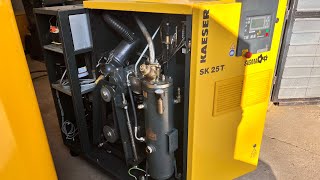 Kaeser SK 25 T SFC SC 2 Screw compressor [upl. by Jahdol128]