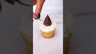 Chocolate Pinecone Cupcakes Tutorial  Creative Dessert Idea 🍫🌲 [upl. by Oile]