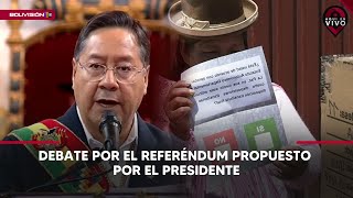 Referéndum propuesto por el presidente [upl. by Aihcropal]