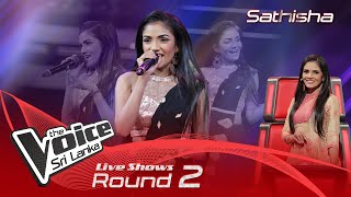 Sathisha Bhatt  Yeh Mera Dil  Live Shows Rounds 02  The Voice Sri Lanka [upl. by Ahsiyt]