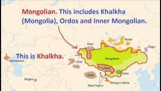 Mongolian language  Монгол Хэл  All Mongolic languages [upl. by Leesen425]