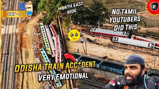 Day 5  I am Crying 😭 Odisha To Kolkata  Train Accdent Drone Shots  Ninja 1000  Enowaytion Plus [upl. by Aihtekal]