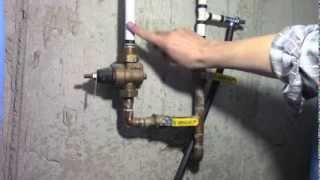 How to adjust amp measure home water pressure [upl. by Yssej774]