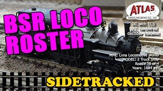 S007 Locomotive Roster we use on our N scale model railroad layout [upl. by Meeharb]