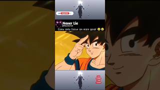 Goku is so innocent 😂😂😂 goku dragonball anime animeedit trend trending edit shorts viral [upl. by Turmel]