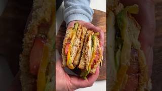 Better than Panera Chipotle Chicken Avo Melt🤌🏼 food asmr foryou cooking lunch shortsbeta [upl. by Anasor]