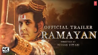 Ramayan  Official Trailer  Hrithik Roshan Ranbir Kapoor Deepika Padukone  ramayan teaser update [upl. by Saxen]