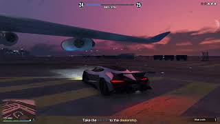 How to Steal Overflod Tyrant amp Truffade Nero Supercars for Simeone from Airplane in GTA 5 Online [upl. by Ahsekim]