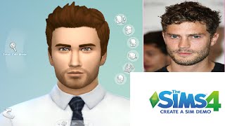 The Sims 4 Create A Sim Demo  Christian Grey [upl. by Sakiv]