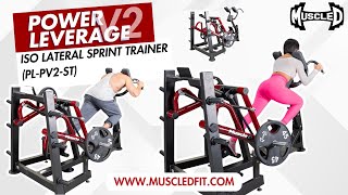 Power Leverage V2 Iso Lateral Sprint Trainer PL PV2 ST [upl. by Nordek]