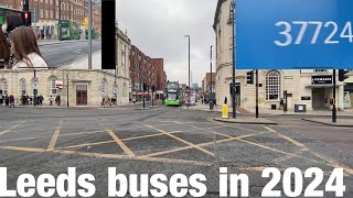 Leeds buses in 2024 [upl. by Colburn]