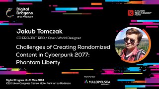 Jakub Tomczak  Challenges of Creating Randomized Content in Cyberpunk 2077 Phantom Liberty [upl. by Boeschen231]