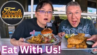 Fords Garage  Burgers Ribs Fish N Chips  Eat With Us [upl. by Iren]